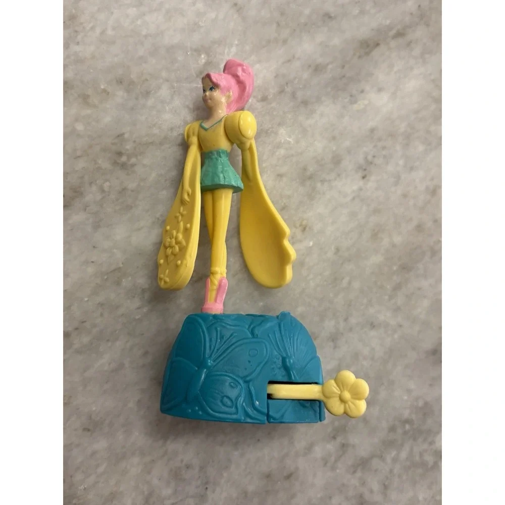 Vintage Flutter Fairy Wind-Up Toy • A.G.E. Inc • Flaps Wings • 90s Fantasy